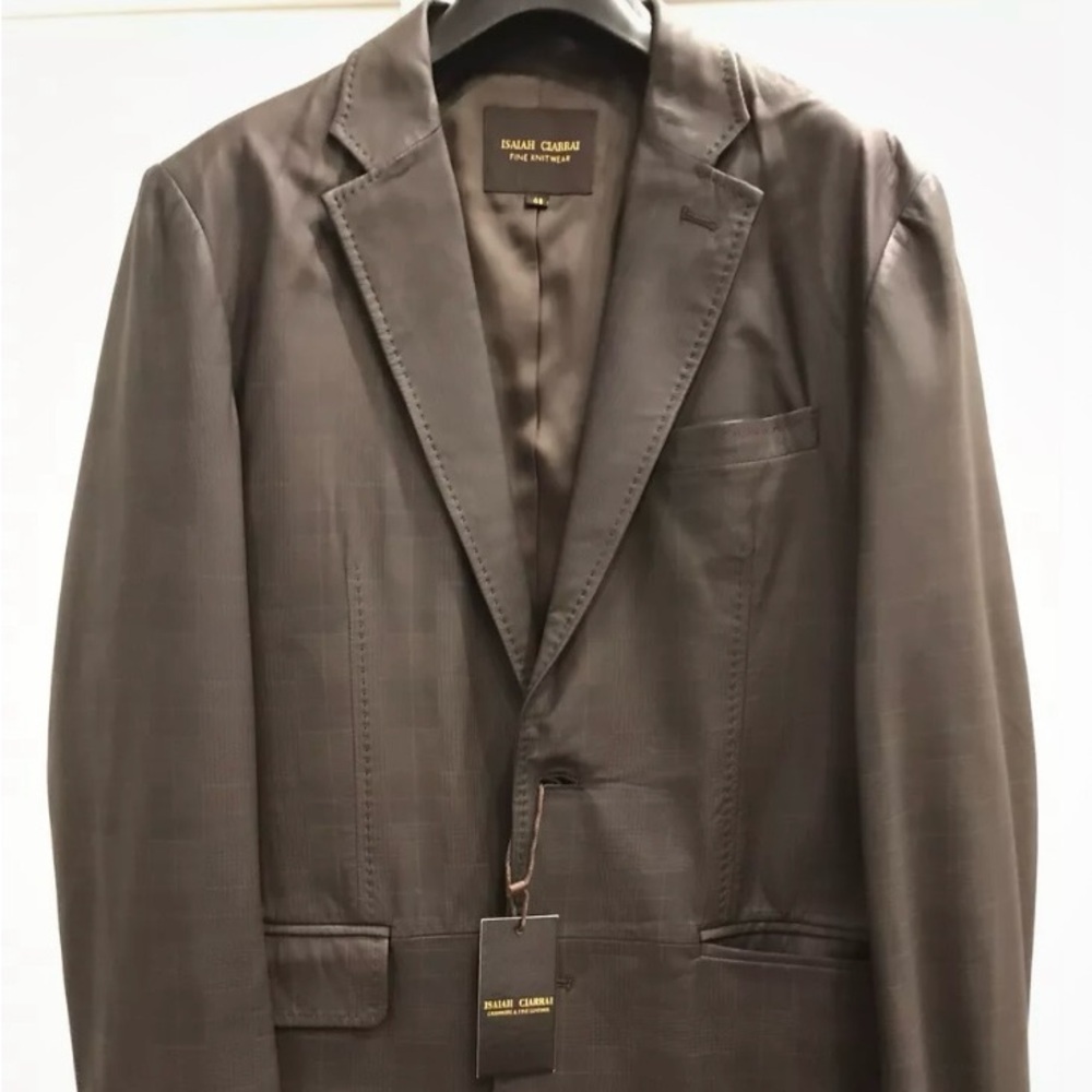 Designer leather jacket